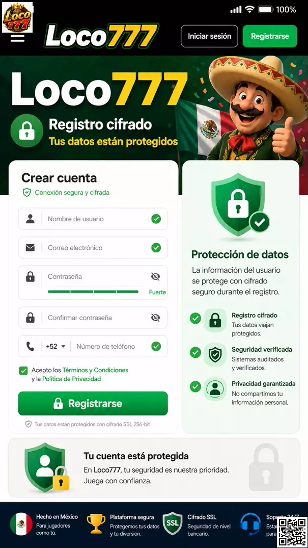 Registro Seguro Loco777